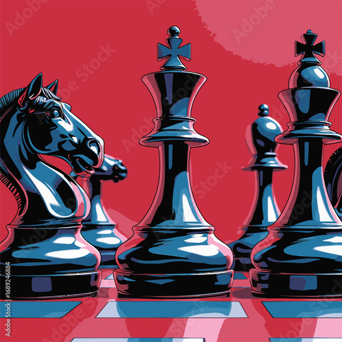 chess pawn vector