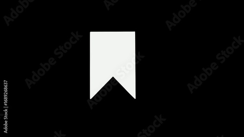 Easy to use bookmark or save icon