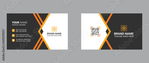 business card template design and visiting card design for your business and personal purpose	