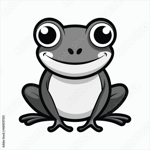 Cute Cartoon Frog