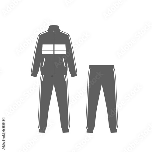 Gray Tracksuit: A Two Piece Outfit