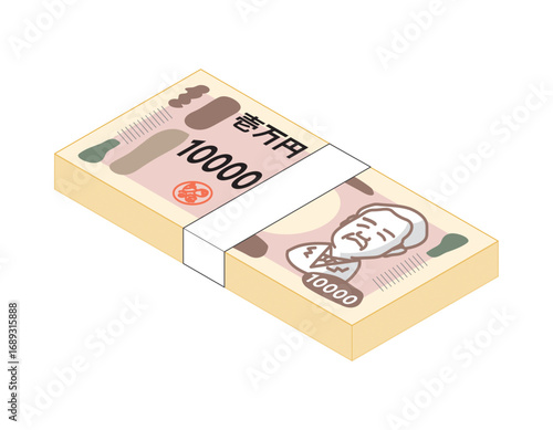 10000円札の札束