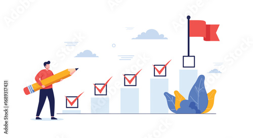 Achieving your goals planning success setting up a strategy for progress