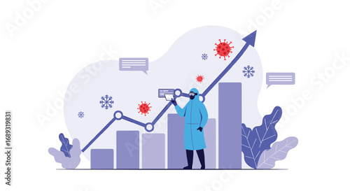 Analyzing global pandemic economic impact statistics and forecasting future growth trends