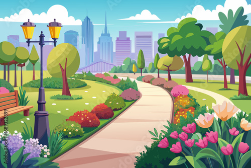road in the city
