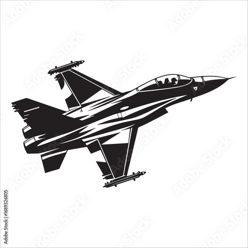 Fighter Jet Silhouette