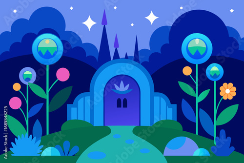 fairy tale castle