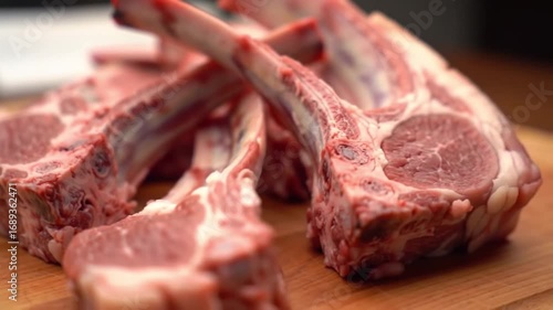 raw pork chops