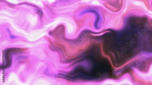 Abstract Purple Pink Swirling Liquid Motion Background Seamless Loop 4 K Ultra H D Vibrant Energy
