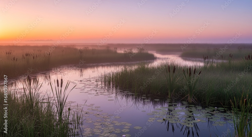 Fototapeta premium Beautiful Nature Landscape Backgrounds Mountains, Forests, Rivers, Lakes, Beaches 