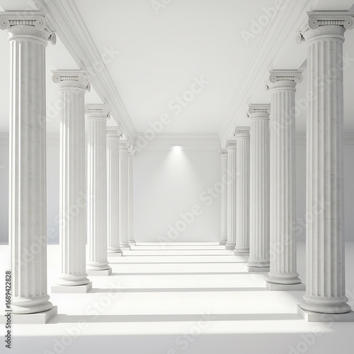 Sunlit Colonnade