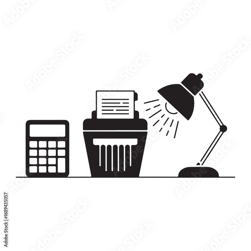 Business office supply vector pack