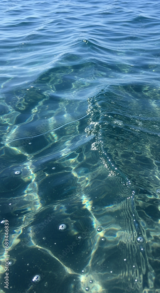 Fototapeta premium blue water surface