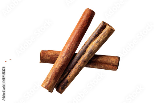 Wallpaper Mural Three cinnamon sticks on dark background Torontodigital.ca