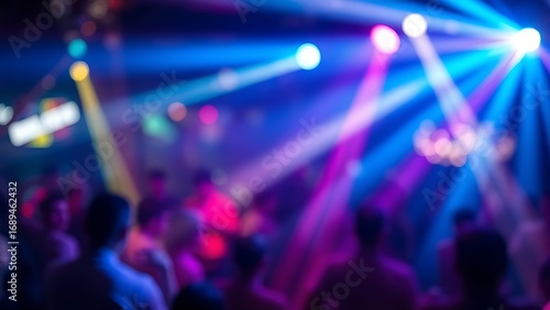 Wallpaper Mural Vibrant nightclub scene with dynamic lighting and energetic atmosphere, capturing modern nightlife. Torontodigital.ca