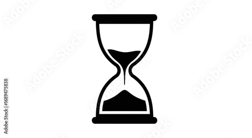 hourglass, timer, sand, time, countdown, clock, measure, duration, antique, symbol, waiting, vintage, old, retro, history, passing, flow, minutes, seconds, deadline, silhouette, vector, icon, outline,