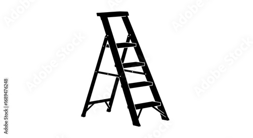 ladder, stepladder, tool, climb, stairs, construction, repair, work, height, access, platform, equipment, support, safety, household, utility, folding, step, handyman, DIY, workshop, builder, carpente