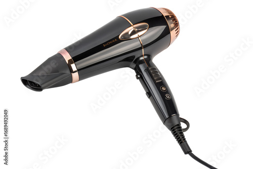 Wallpaper Mural Professional black hair dryer isolated on white background Torontodigital.ca