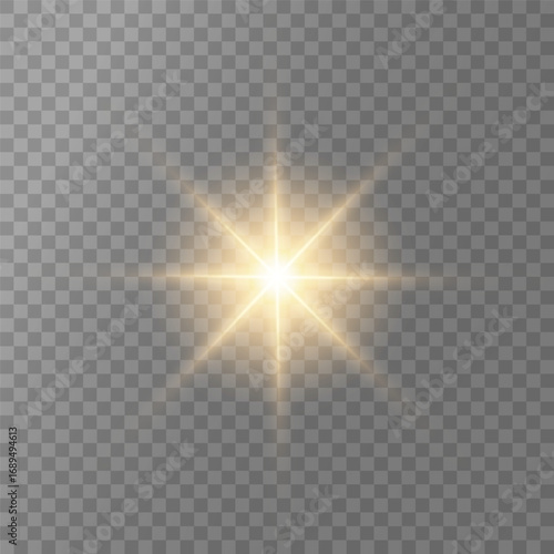 Lens Flare, light glow effect. sun or realistic shining star with backlight effect.
bokeh glitter and sparkles or sparkles on transparent background.