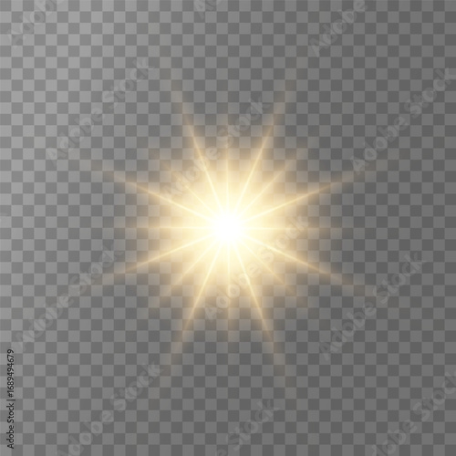 Lens Flare, light glow effect. sun or realistic shining star with backlight effect.
bokeh glitter and sparkles or sparkles on transparent background.