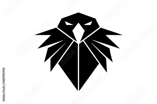 Geometric Lion Head Icon – Symbol of Strength, Power, and Royal Authority
