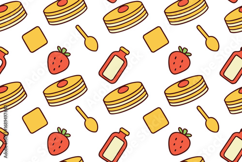 International Pancake Day Celebration. Delicious Pancake Day Illustration. Pancake Day Food Art Design. Global Pancake Day Creative Artwork. Tasty Pancake Day Flat Illustration. Sweet Pancake Day
