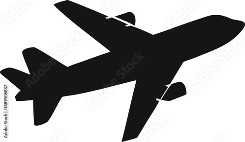 vector illustration of airplane