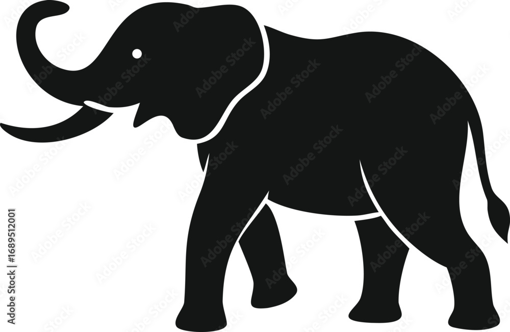 Obraz premium elephant vector illustration