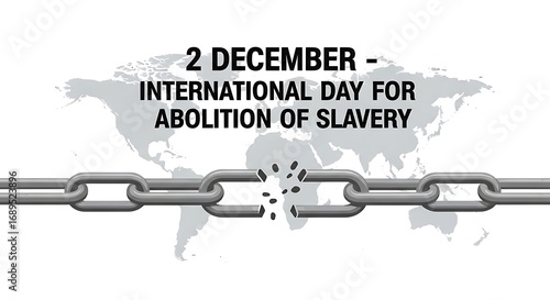 International day for the abolition of slavery illustration