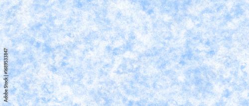 An abstract blend of summer sky and fluffy clouds