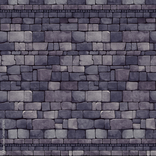 Retro Video Game Wall or Floor Element, Pixel Art Gaming Backdrop
