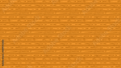 Brown cartoon wood floor texture creates a seamless pattern, perfect for digital backgrounds, design elements, and presentations.