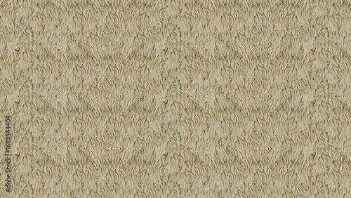 Beige furry texture spreads evenly, creating a soft feel. Ideal for pet-related product photography, cozy home decor branding, and luxurious video backdrops.