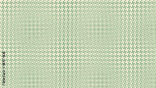 Green, beige geometric pattern adds retro style, repeating forms for wallpaper, scrapbooking, backgrounds, or modern digital designs.
