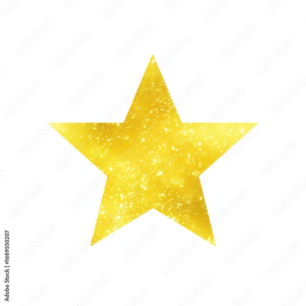 Obraz premium Star icon yellow symbol shape.