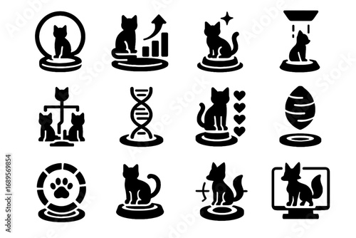 Spark pad futuristic pet tree ring vector tracker evolution emotion interactive projected