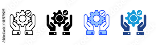 Expertise Icon Set Multiple Style Collection