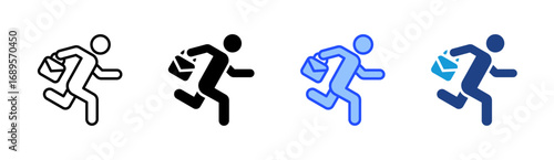 Career Icon Set Multiple Style Collection