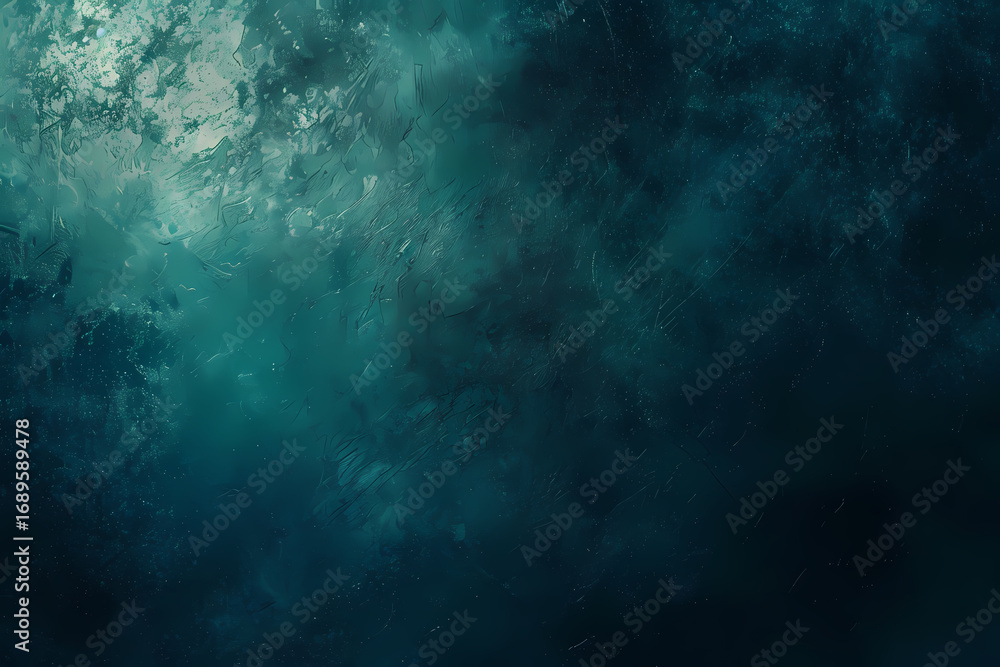 Fototapeta premium Elegant teal textured background with swirling patterns for professional creative projects and modern designs