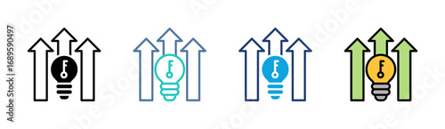 Opportunity Icon Set Multiple Style Collection