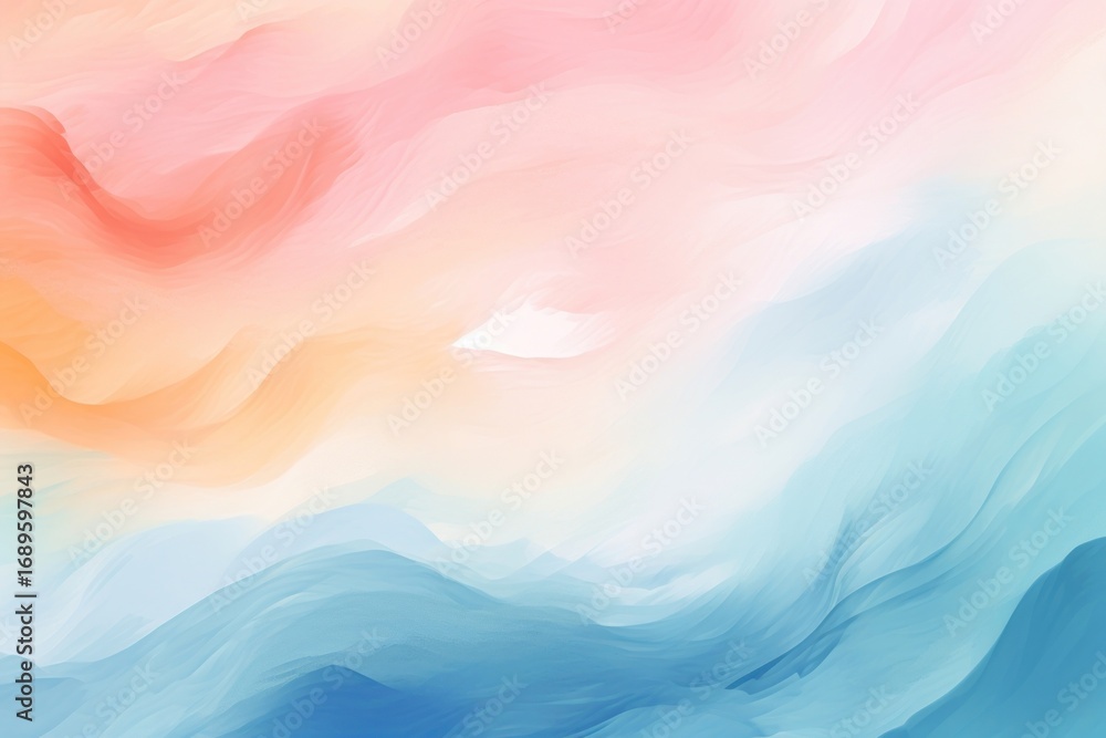 Fototapeta premium Sea and sky backgrounds abstract line.
