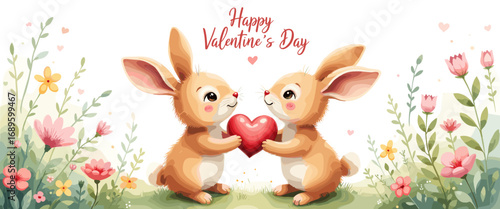 Cute Happy Valentine's day Special, Valentine day poster, cute cliparts, romantic cliparts ,valentine, card, holiday, romantic, celebration, happy, pattern,