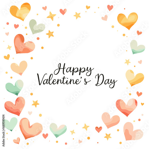 Cute Happy Valentine's day Special, Valentine day poster, cute cliparts, romantic cliparts ,valentine, card, holiday, romantic, celebration, happy, pattern,