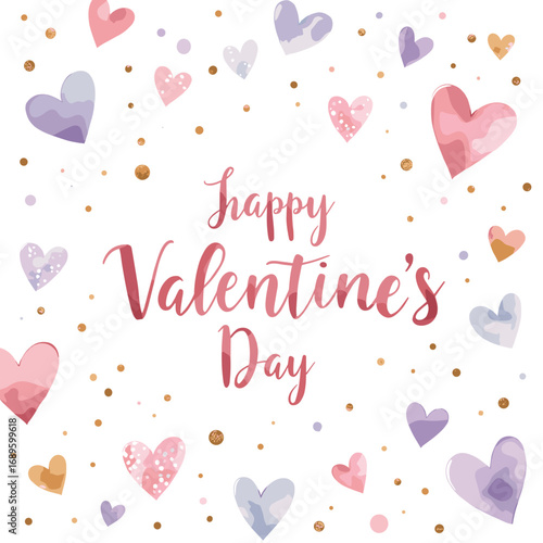 Cute Happy Valentine's day Special, Valentine day poster, cute cliparts, romantic cliparts ,valentine, card, holiday, romantic, celebration, happy, pattern,
