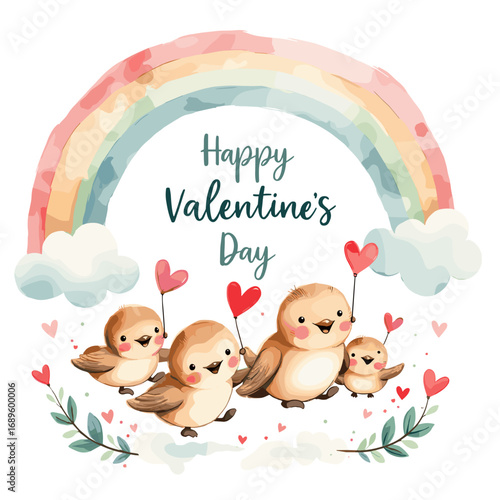 Cute Happy Valentine's day Special, Valentine day poster, cute cliparts, romantic cliparts ,valentine, card, holiday, romantic, celebration, happy, pattern,