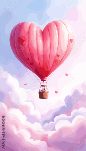 Cute Happy Valentine's day Special, Valentine day poster, cute cliparts, romantic cliparts ,valentine, card, holiday, romantic, celebration, happy, pattern,