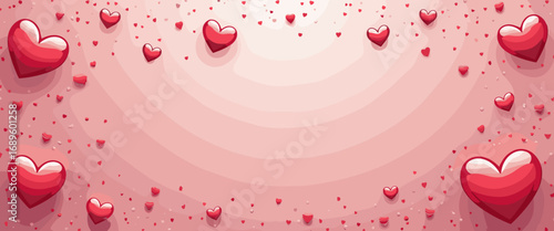 Cute Happy Valentine's day Special, Valentine day poster, cute cliparts, romantic cliparts , 