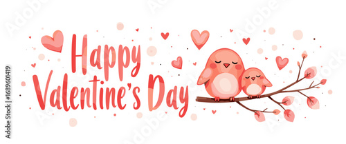 Cute Happy Valentine's day Special, Valentine day poster, cute cliparts, romantic cliparts , 