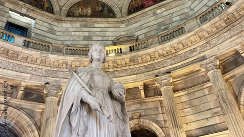 Statue of Queen Victoria, Kolkata, India.