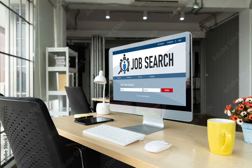 custom made wallpaper toronto digitalOnline job search on modish website for worker to search for job opportunities on the recruitment internet network